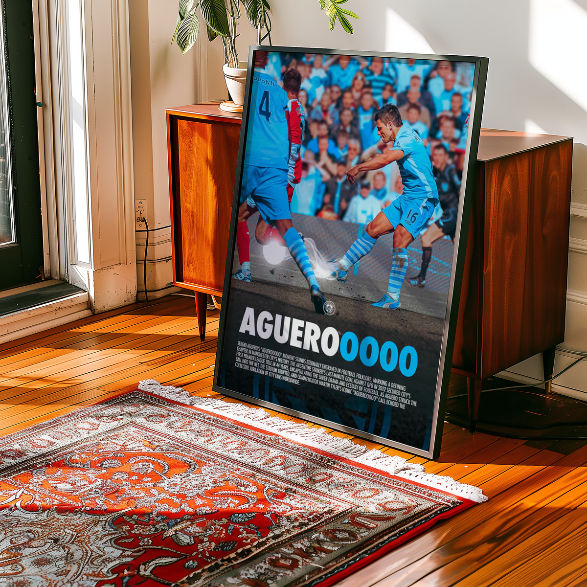Aguerooooo Poster