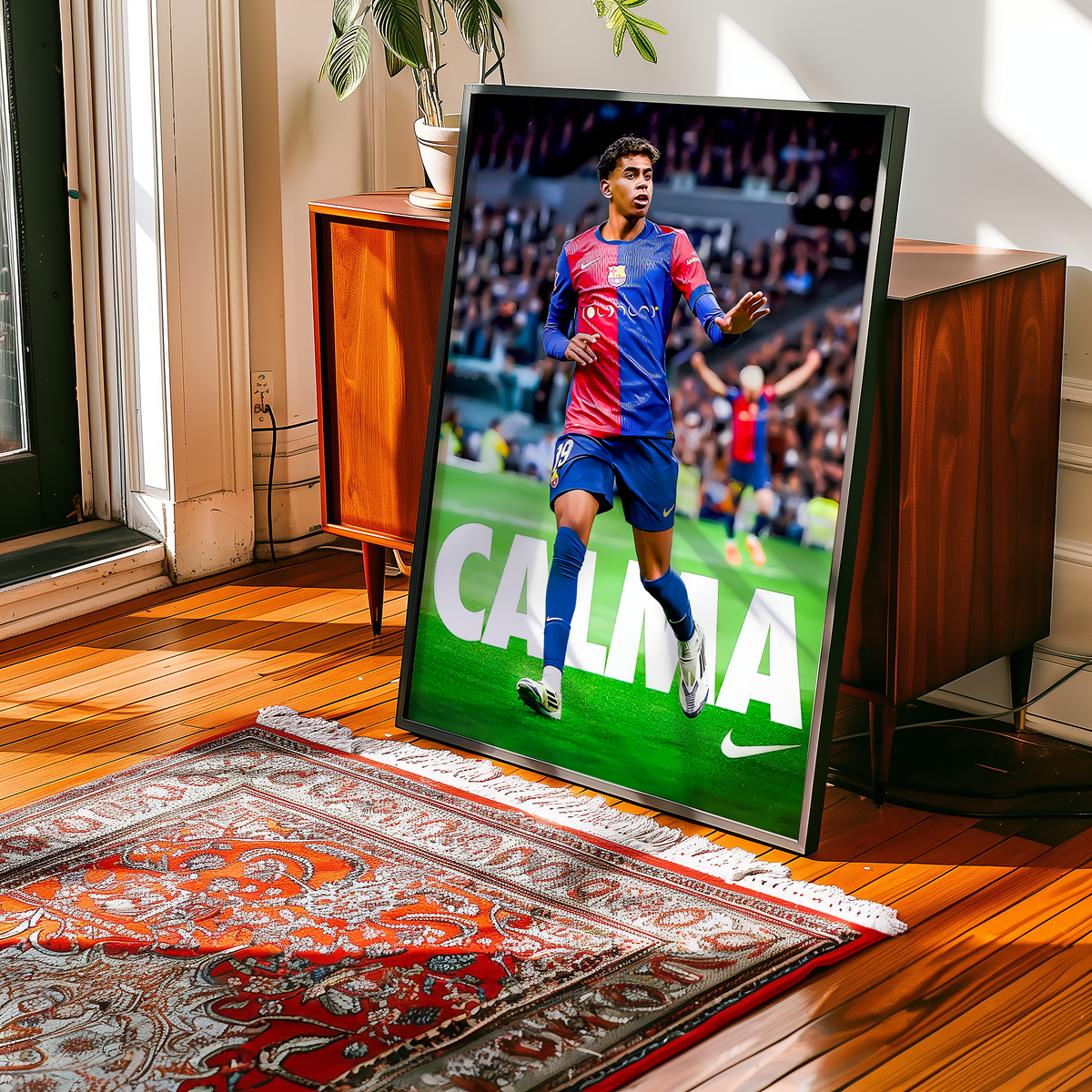 Lionel Messi WM 'GOAT' Poster