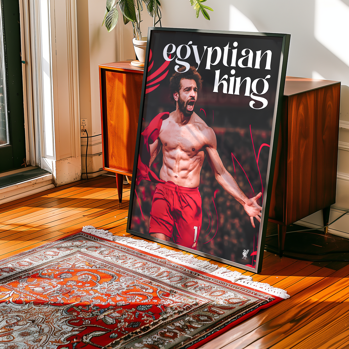Mo Salah 'Ägyptischer König' Poster