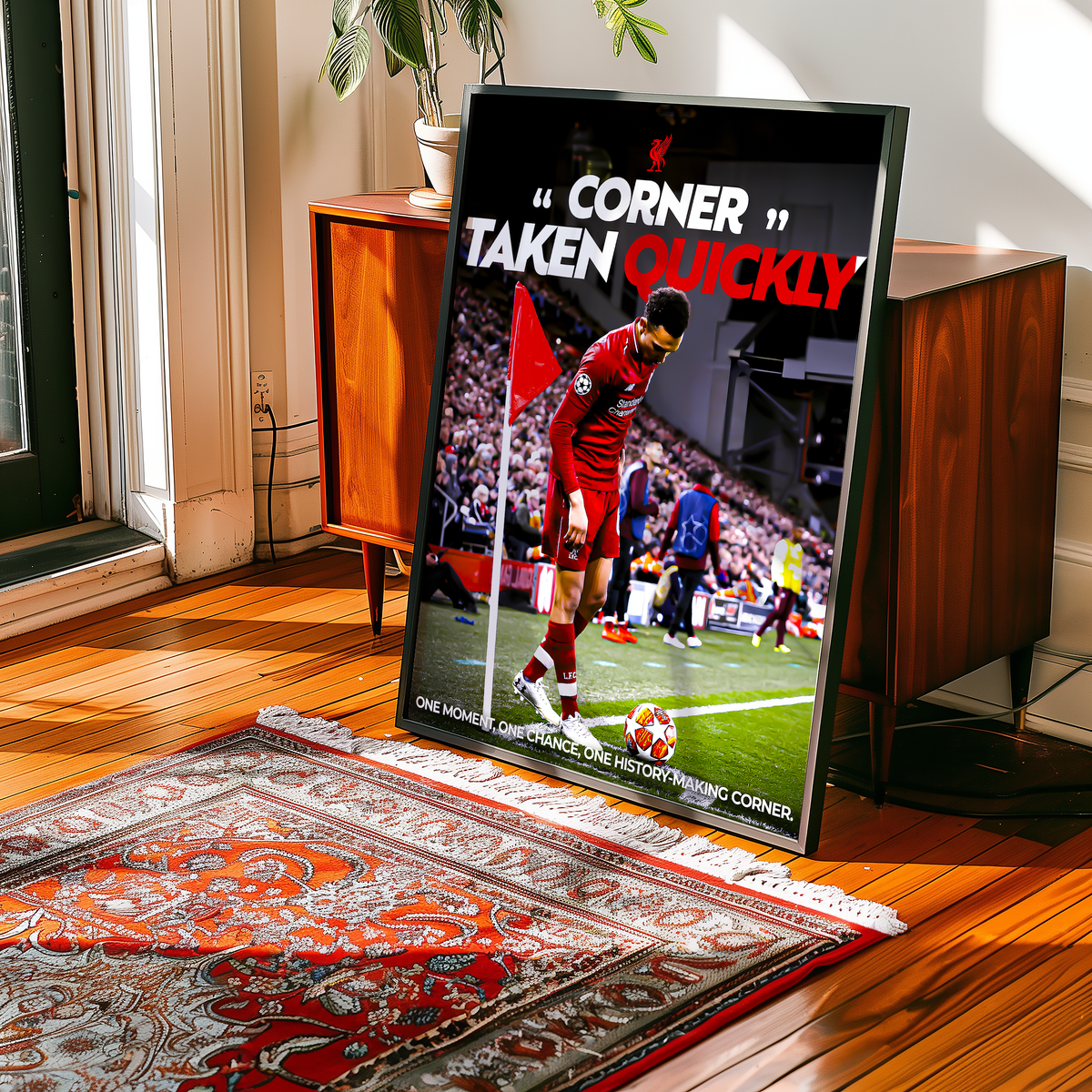 Trent Alexander-Arnold 'Corner Taken Quickly' Poster