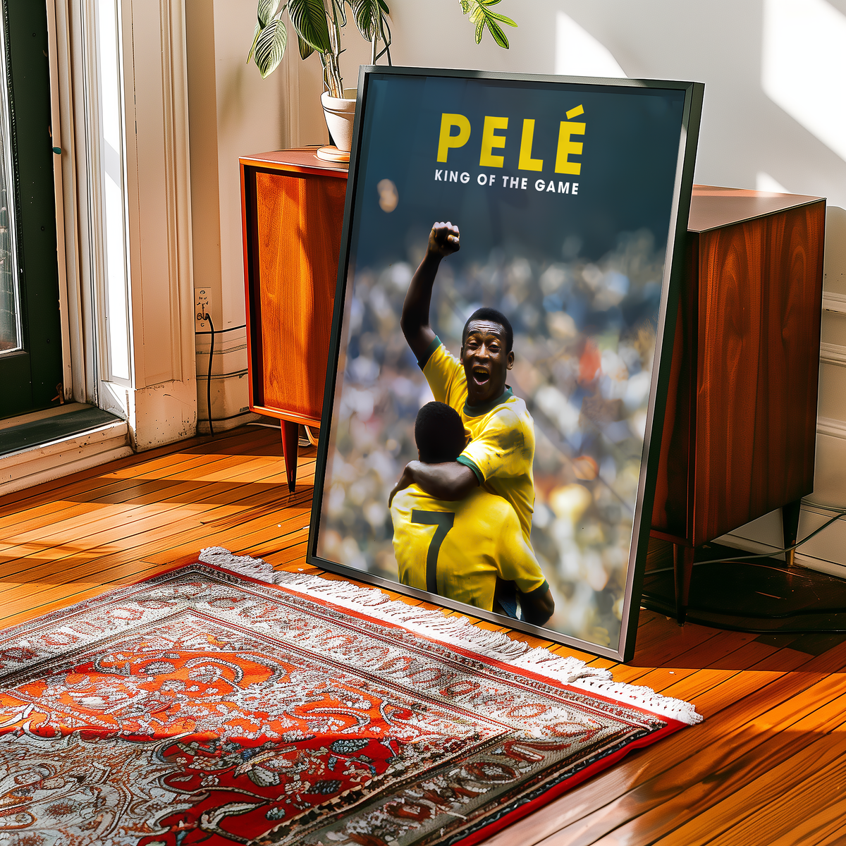 Pelé 'King Of The Game' Poster