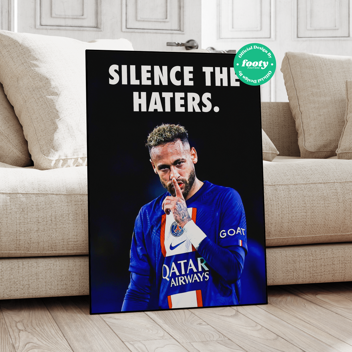 Neymar Jr. „Schönes Spiel“-Poster