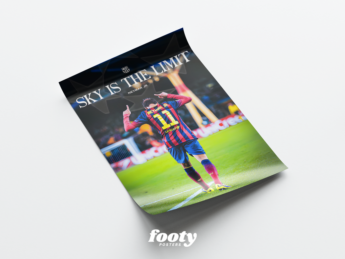 Neymar Jr. „Schönes Spiel“-Poster