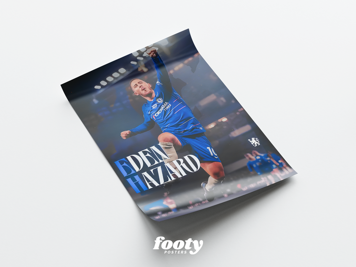 Eden Hazard 'Showman' Poster