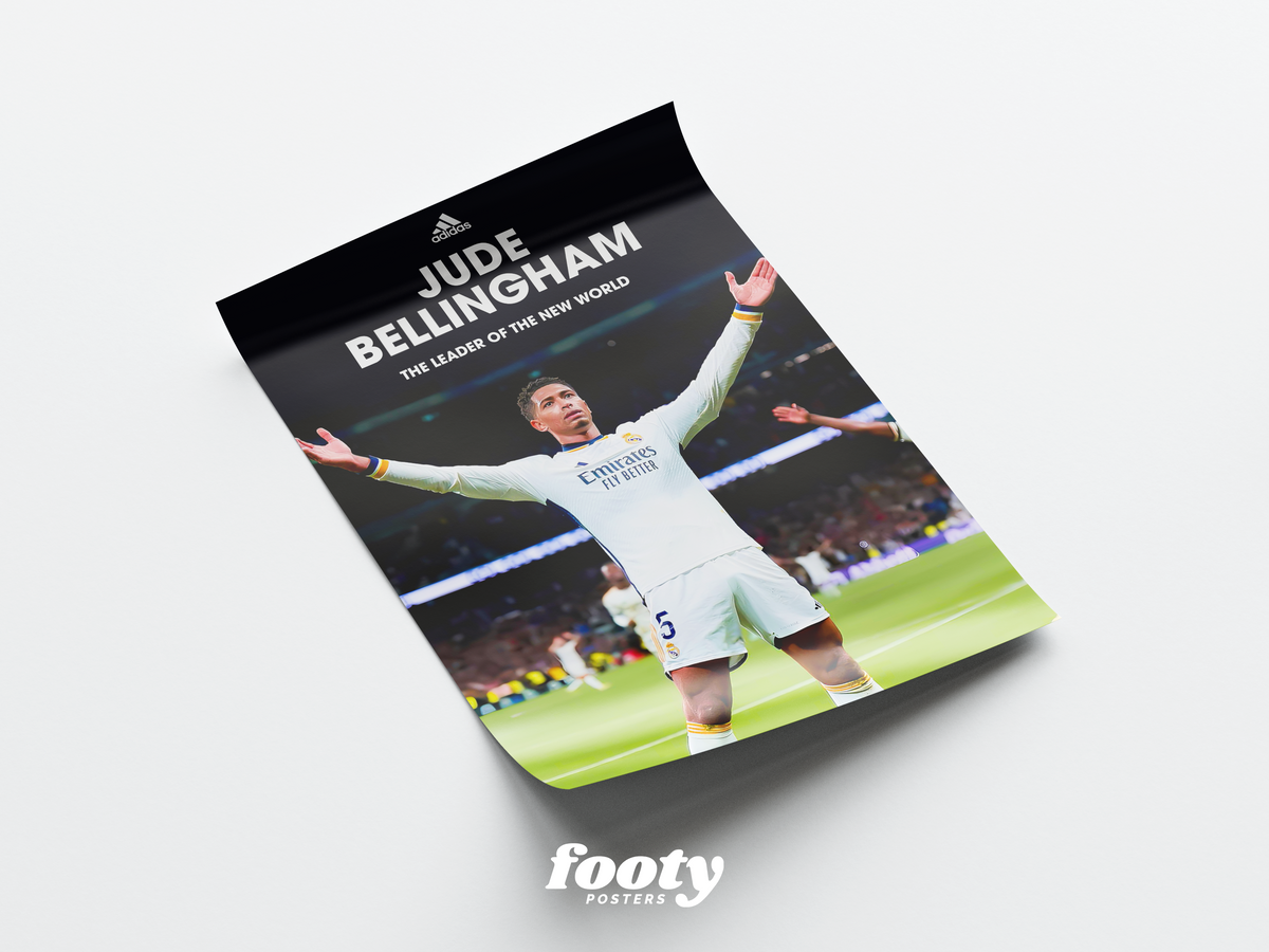 Jude Bellingham 'Leader Of The New World' Poster
