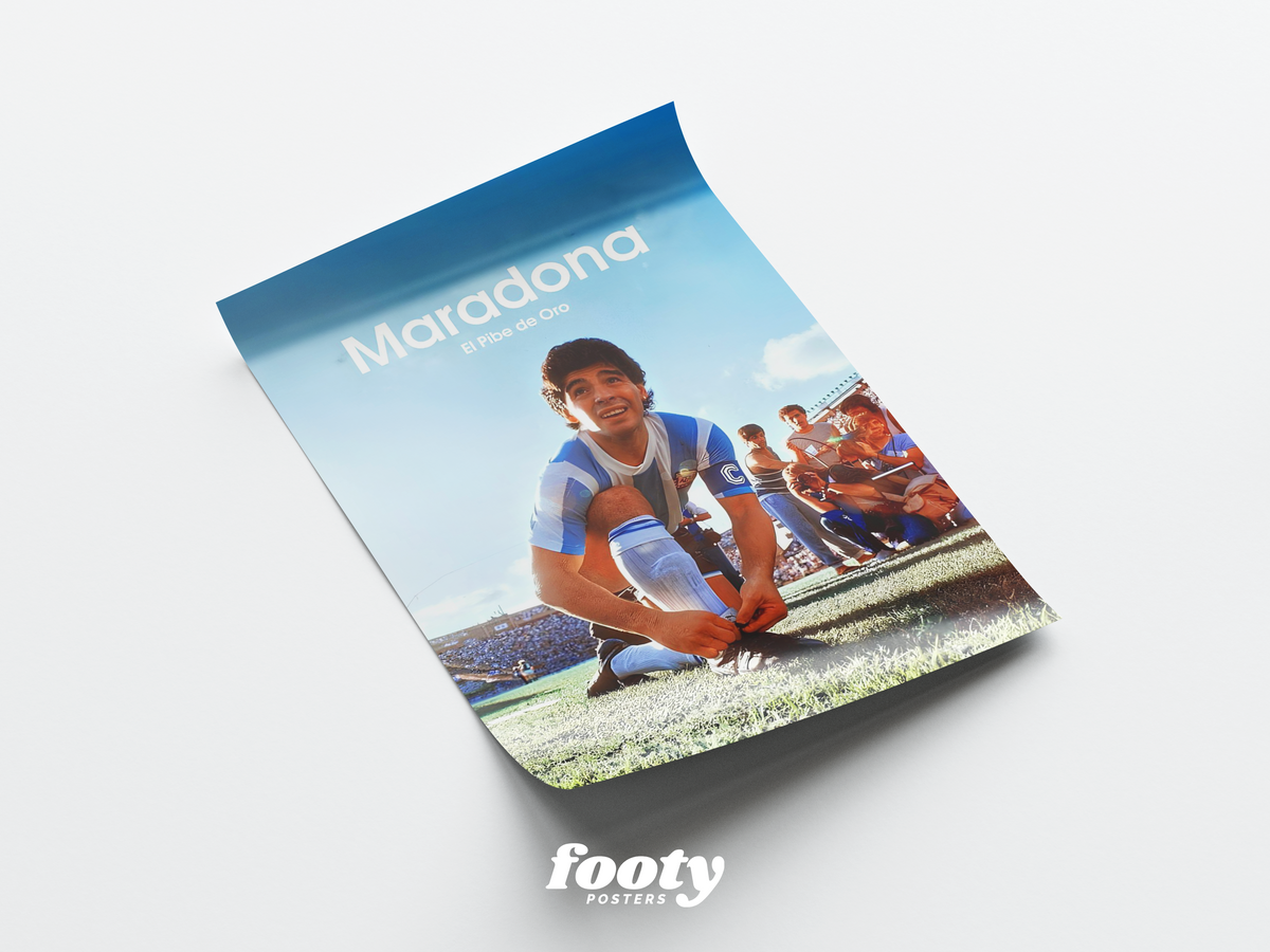 Diego Maradona 'El Pibe' Poster