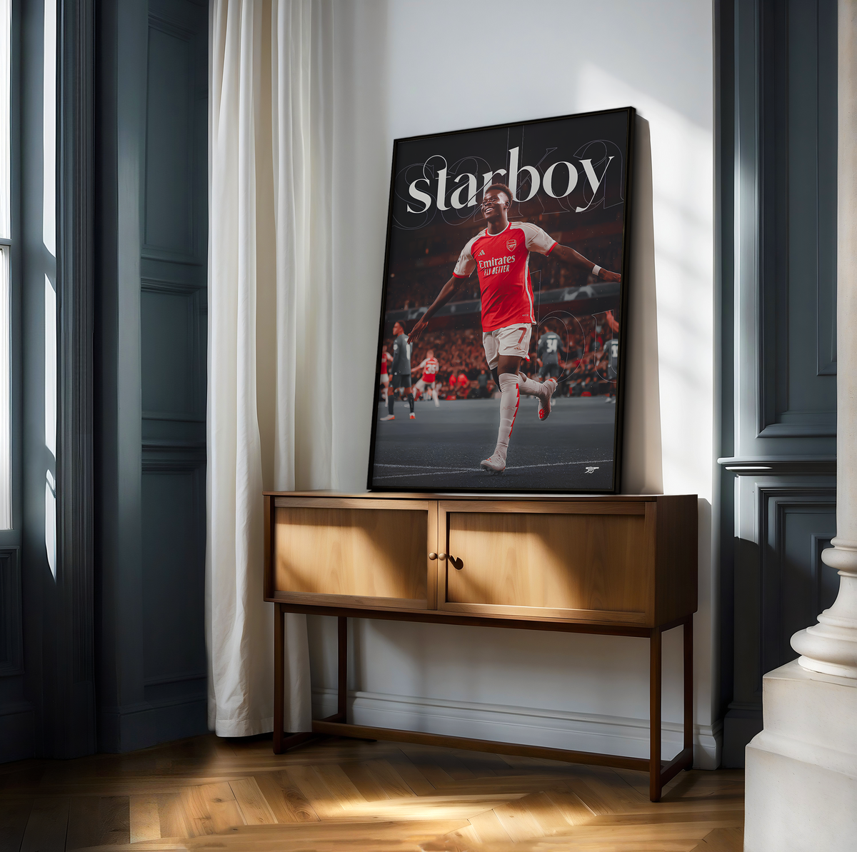 Bukayo Saka 'Starboy' Poster