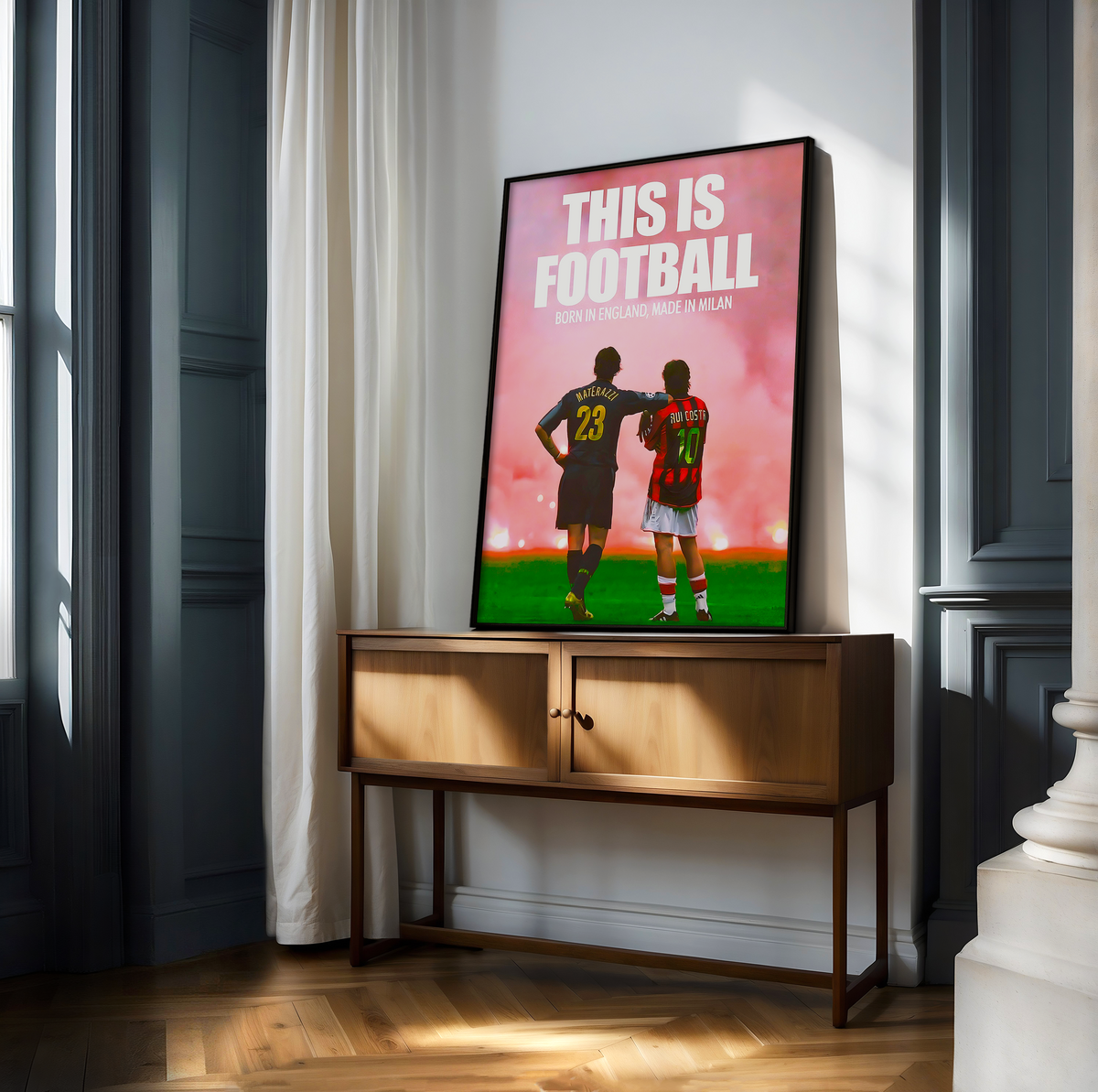 Costa & Materazzi 'This Is Football' Poster