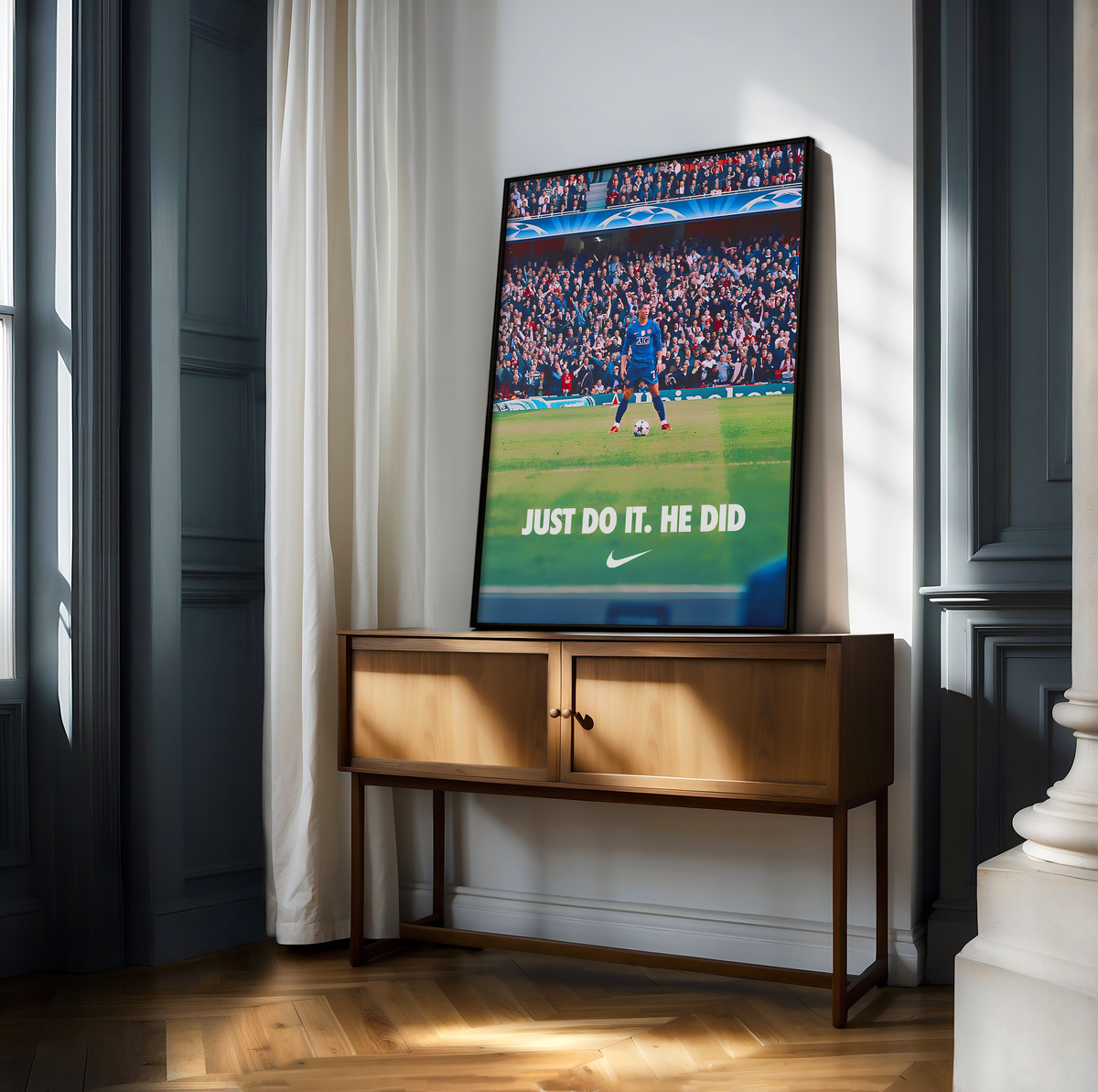 Cristiano Ronaldo 'Never Too Far' Poster