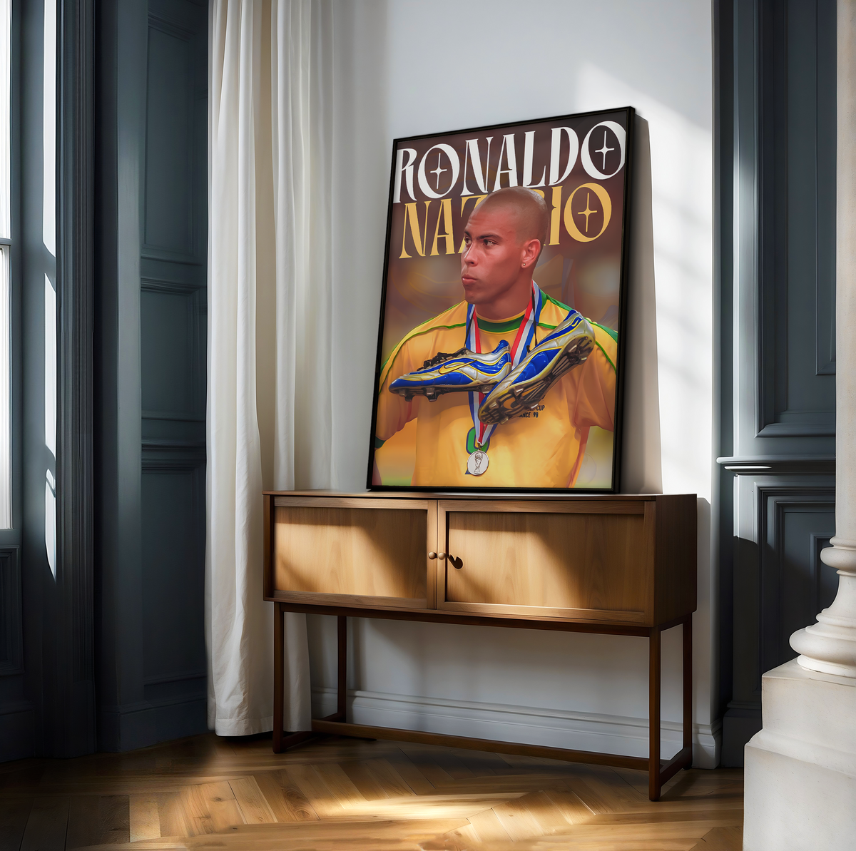 Ronaldo Nazário 'R9' Poster