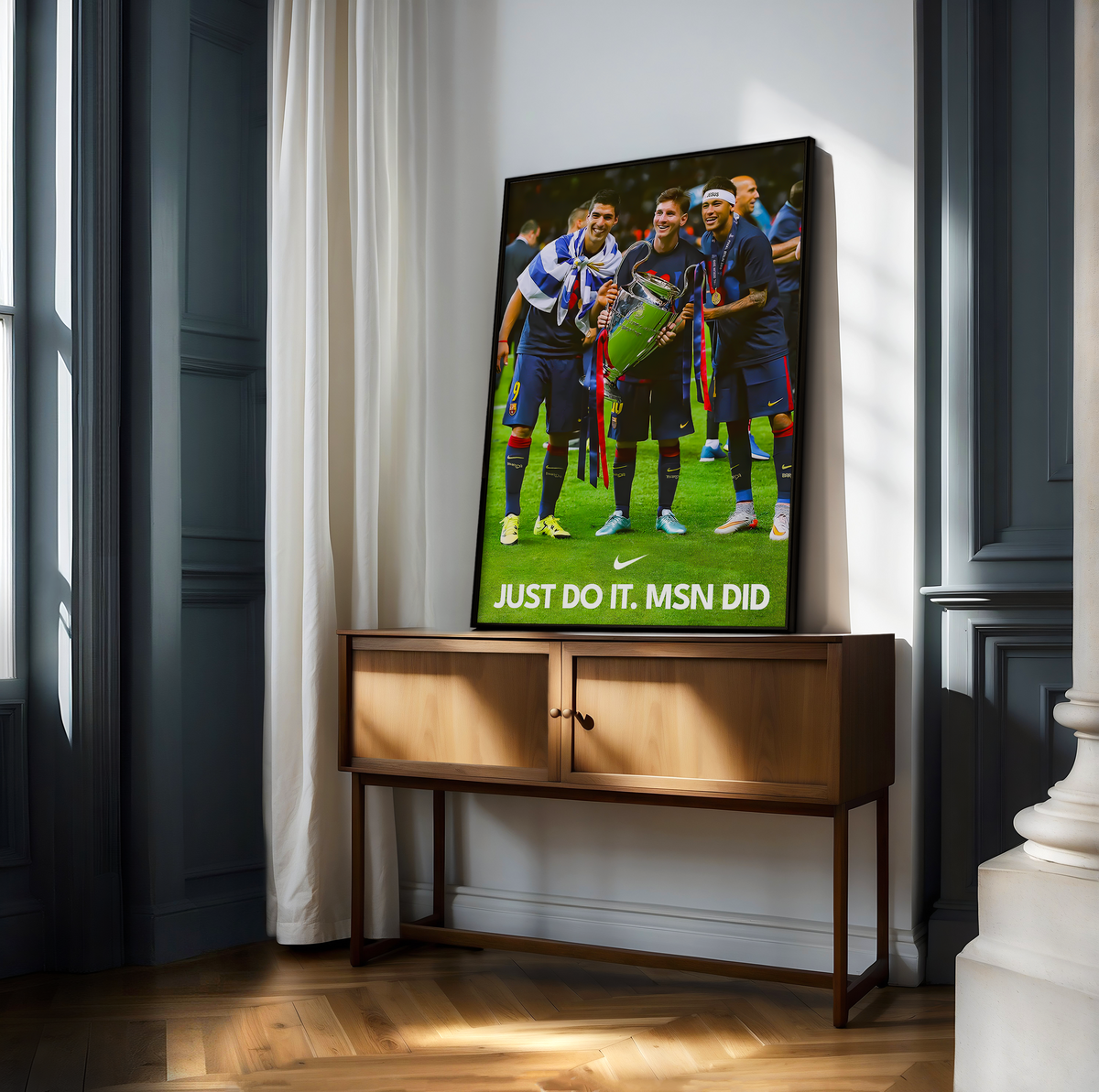 Messi, Suarez & Neymar 'Do It' Poster