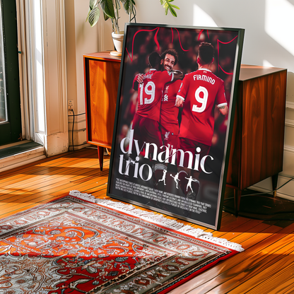 Firmino, Mane und Salah Poster