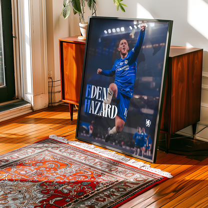 Eden Hazard „Mr. Technical“-Poster