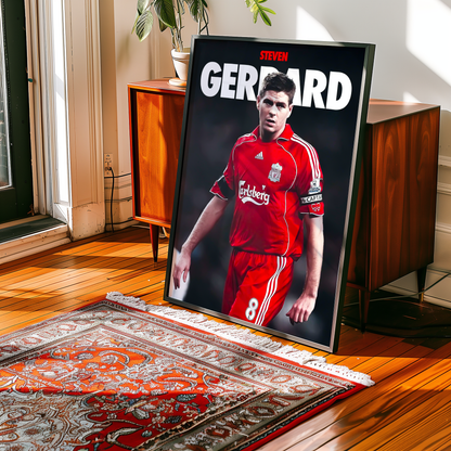 Steven Gerrard 'Focus' Poster