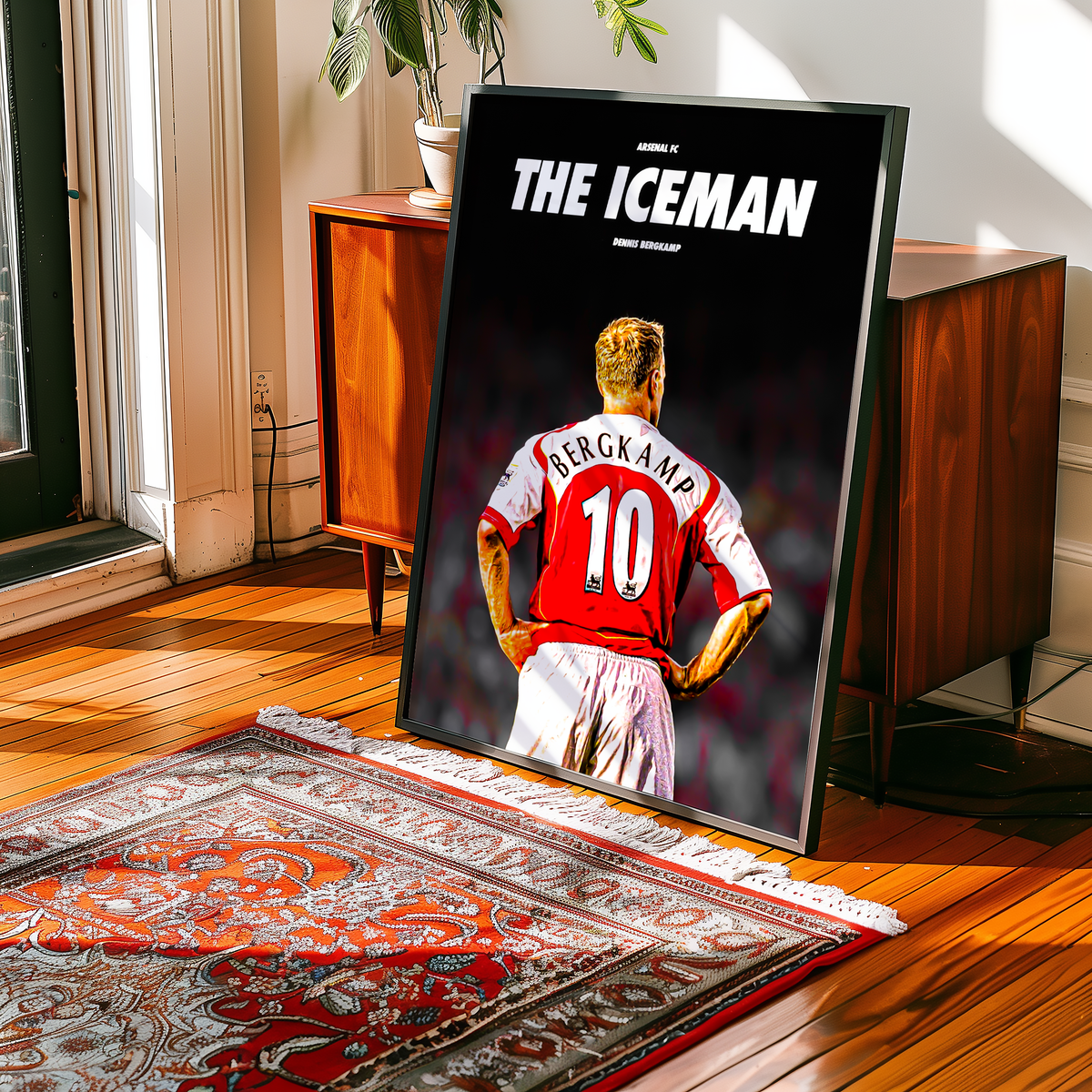 Dennis Bergkamp 'The Iceman' Poster