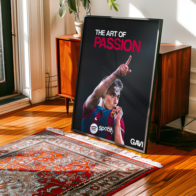 Poster „Der Auserwählte“ von Lionel Messi