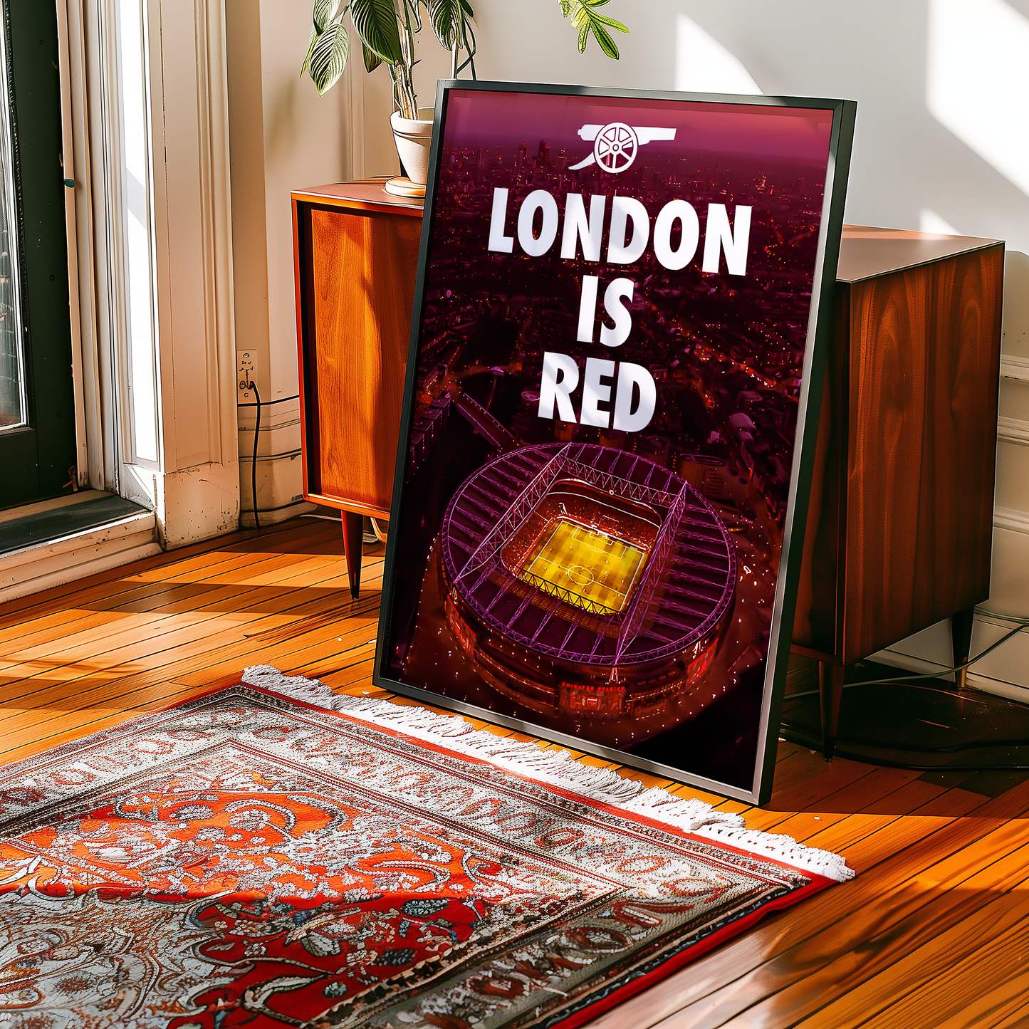 Arsenal 'London Is Red' Poster