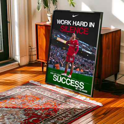 Trent Alexander-Arnold 'Work Hard' Poster