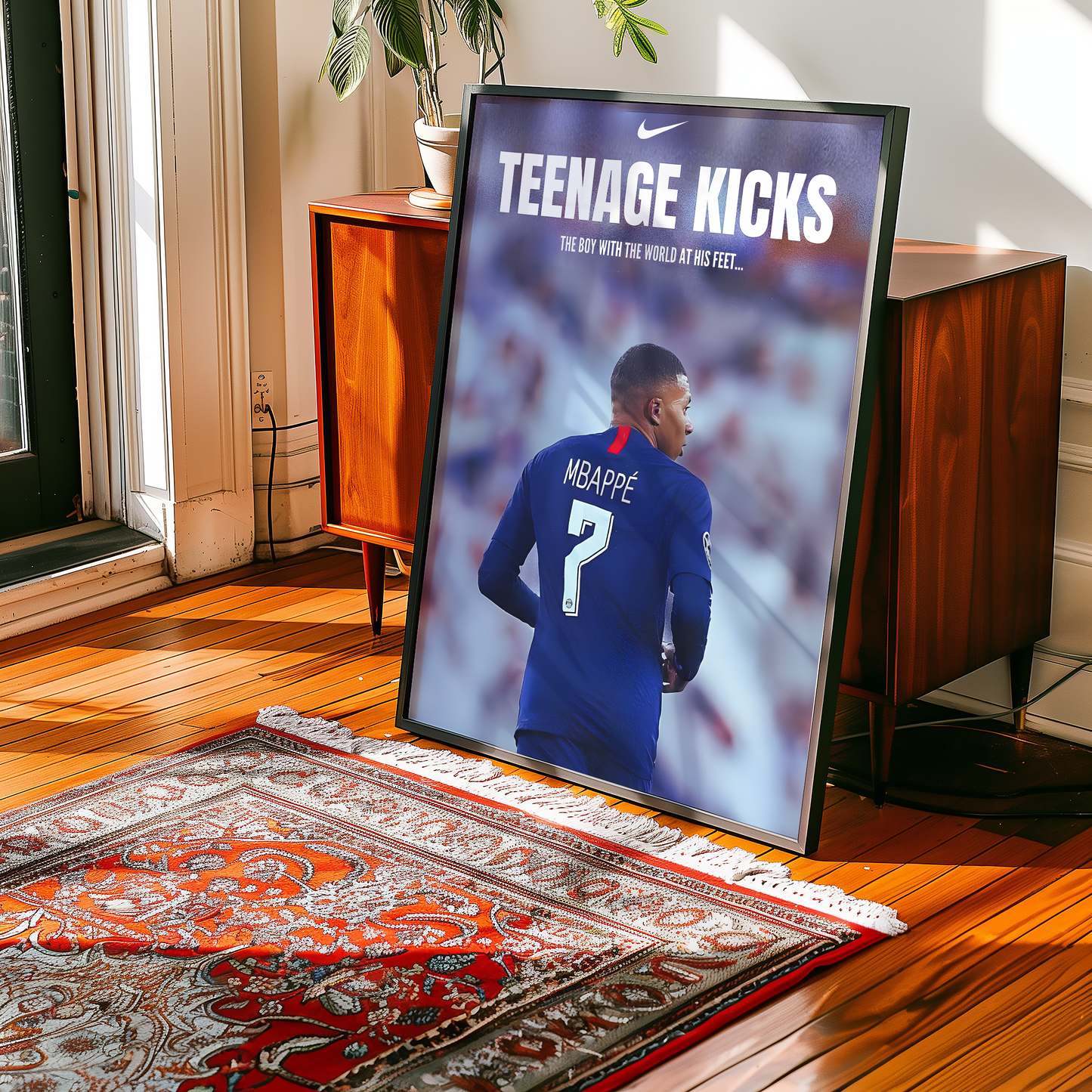 Kylian Mbappe 'Kicks' Poster