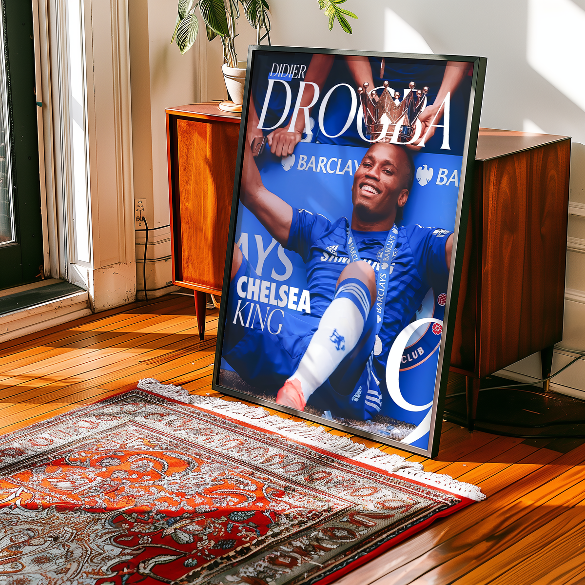 Didier Drogba 'Chelsea King' Poster