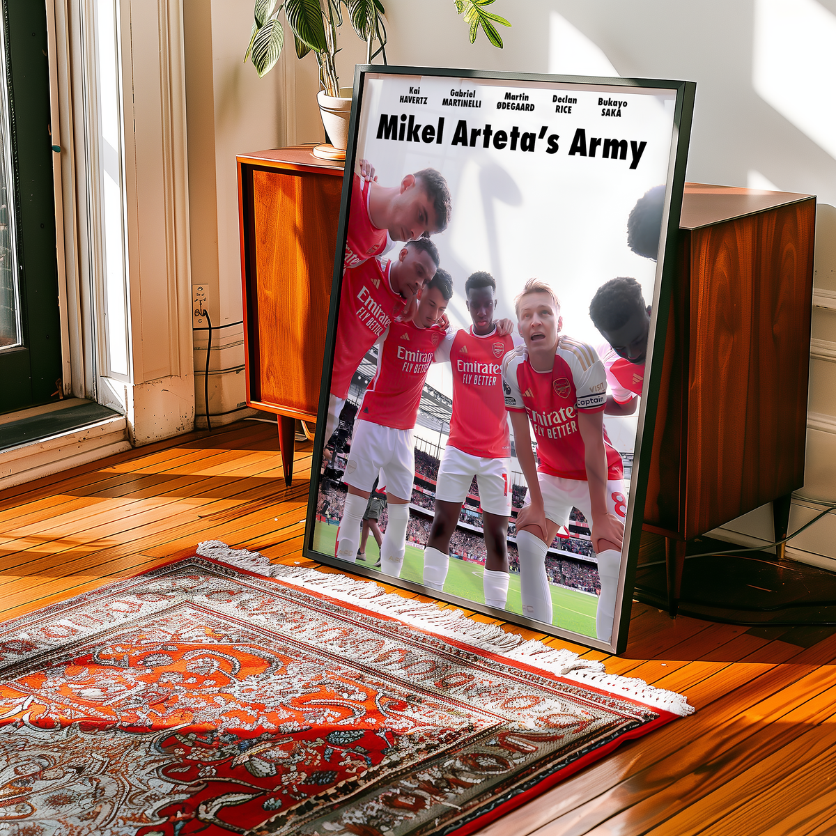 Arteta's Army 23/24 Poster