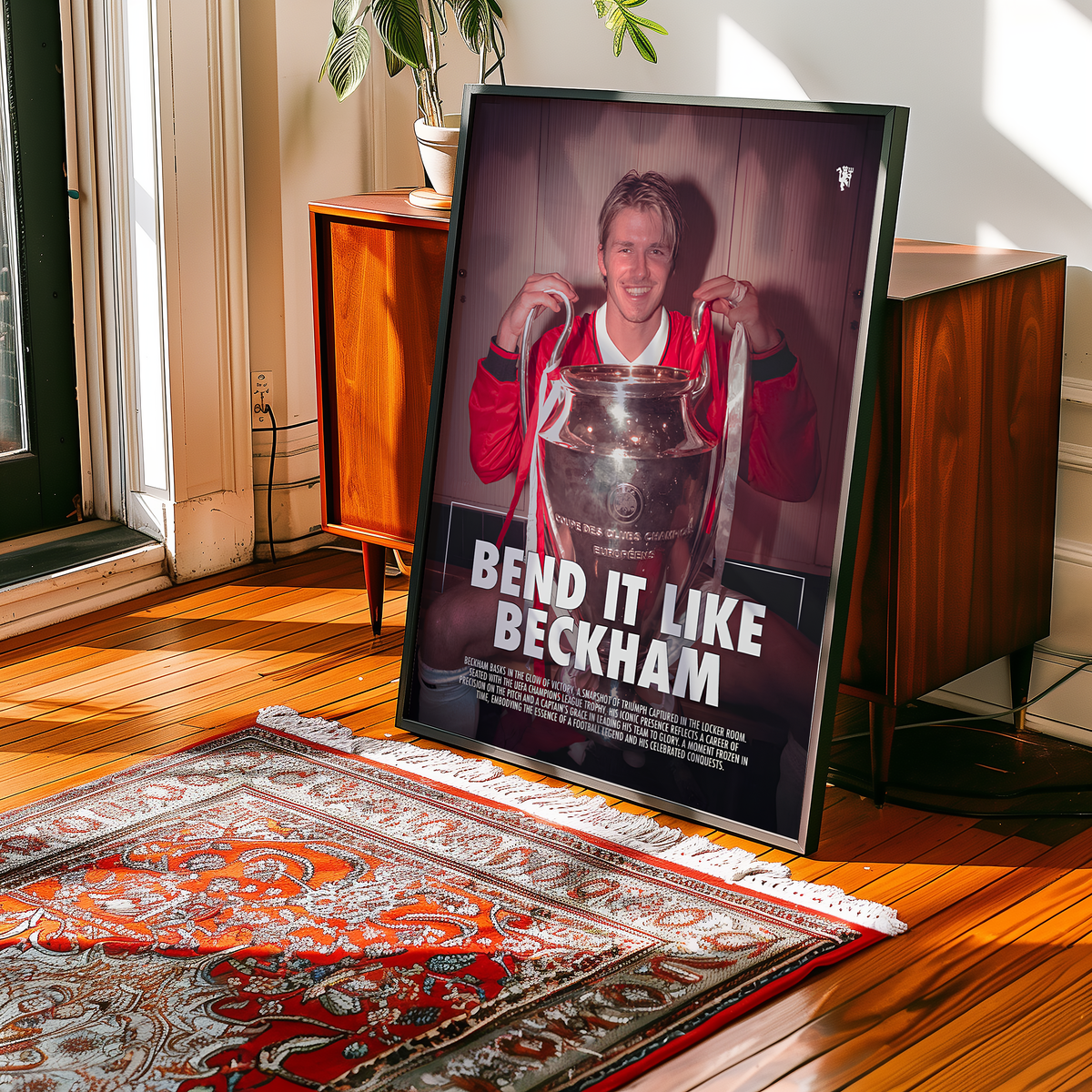 Mach es wie Beckham Poster