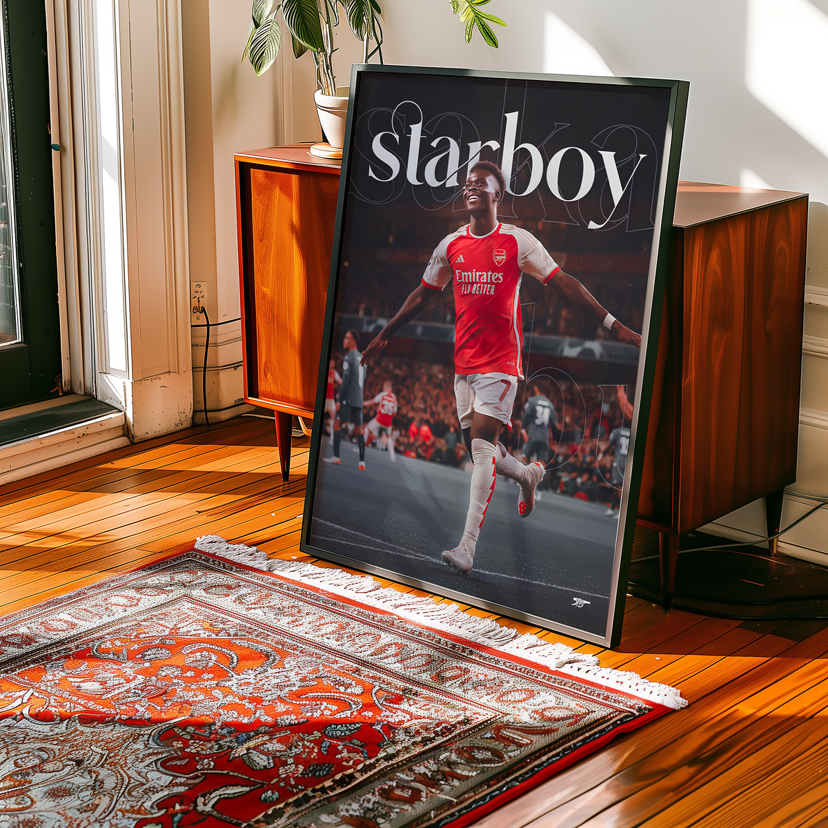 Bukayo Saka 'Starboy' Poster