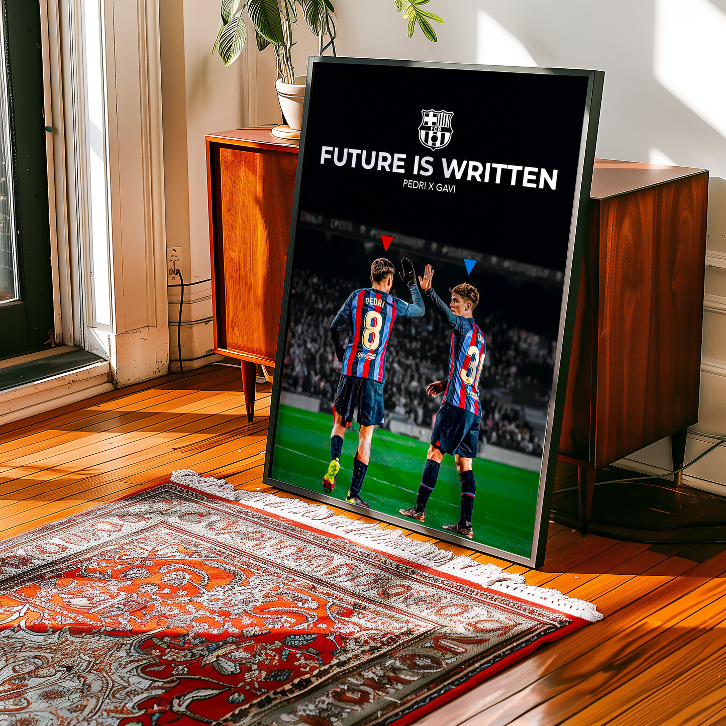 Pedri & Gavi 'Future Is Written' Poster