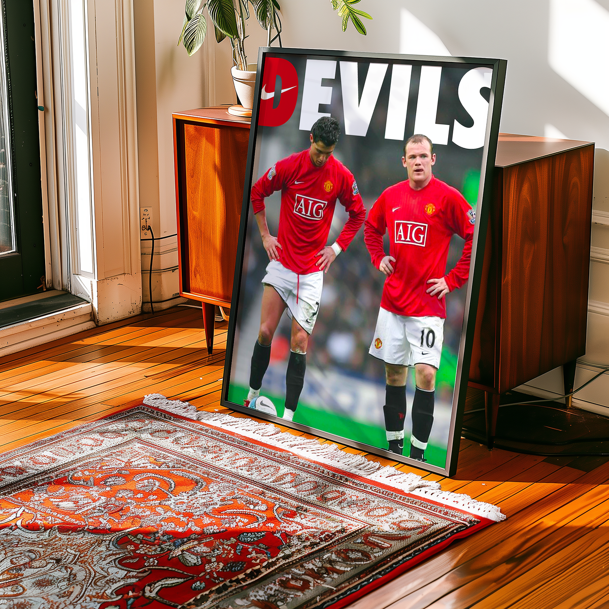 Ronaldo & Rooney 'Devils' Poster