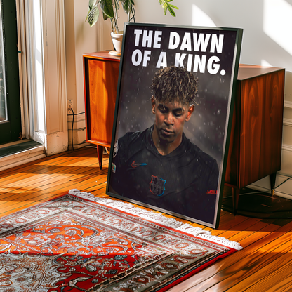 Lamine Yamal 'Dawn Of A King' Poster