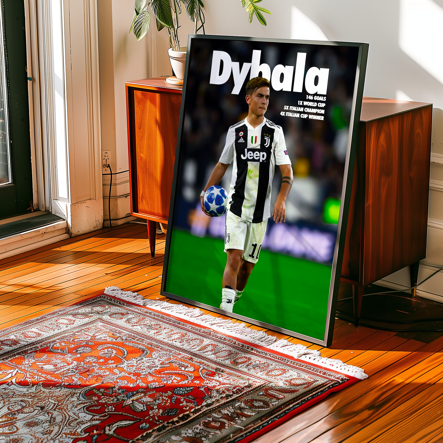 Dybala Stats Poster