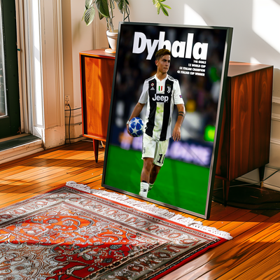 Dybala Stats Poster