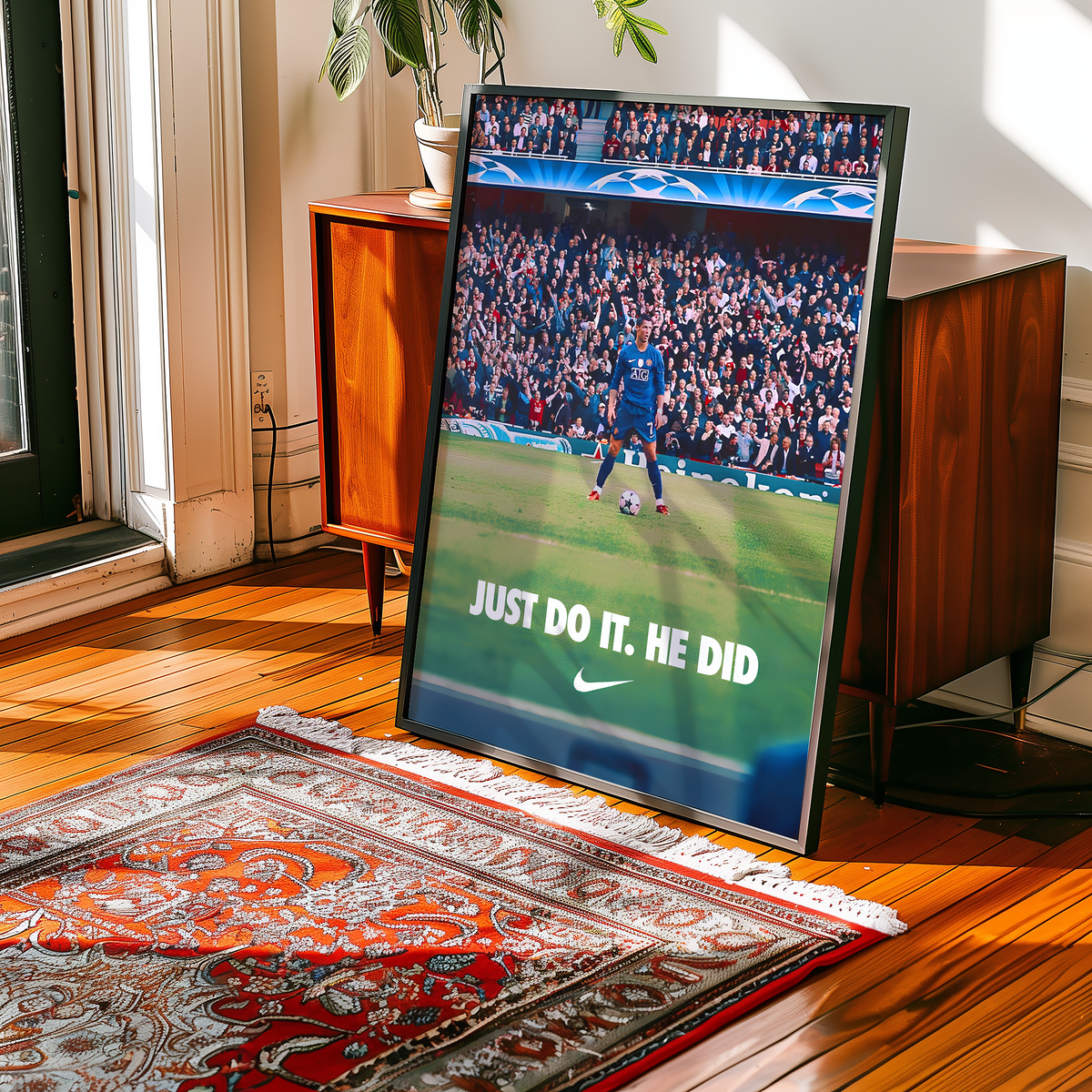 Cristiano Ronaldo 'Never Too Far' Poster