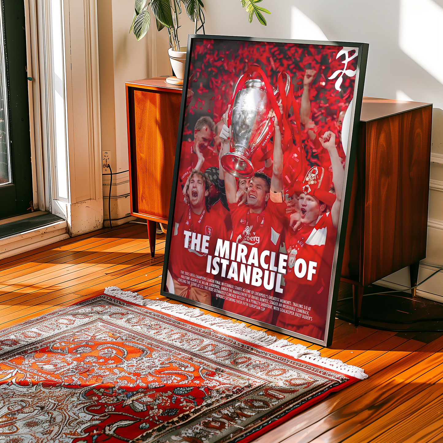 Firmino, Mane und Salah Poster