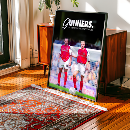 Thierry Henry & Dennis Bergkamp 'Gunners' Poster