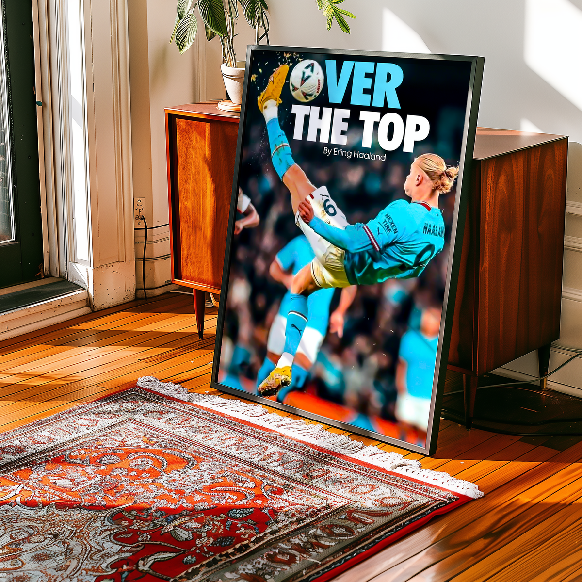 Erling Haaland 'Over The Top' Poster