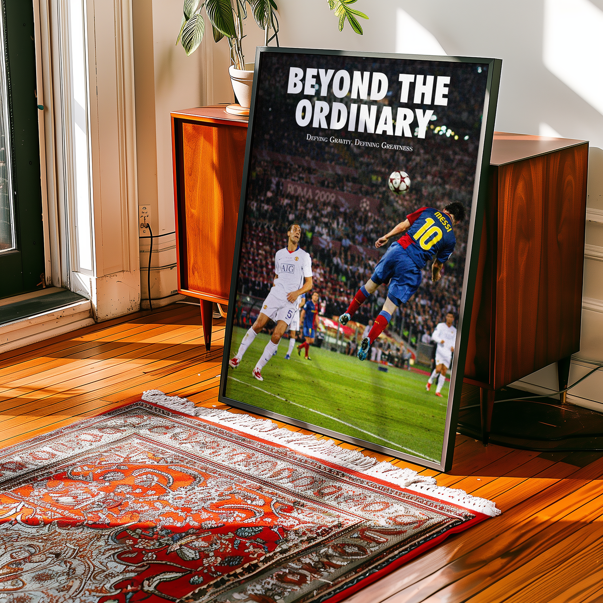 Messi 'Beyond The Ordinary' Poster