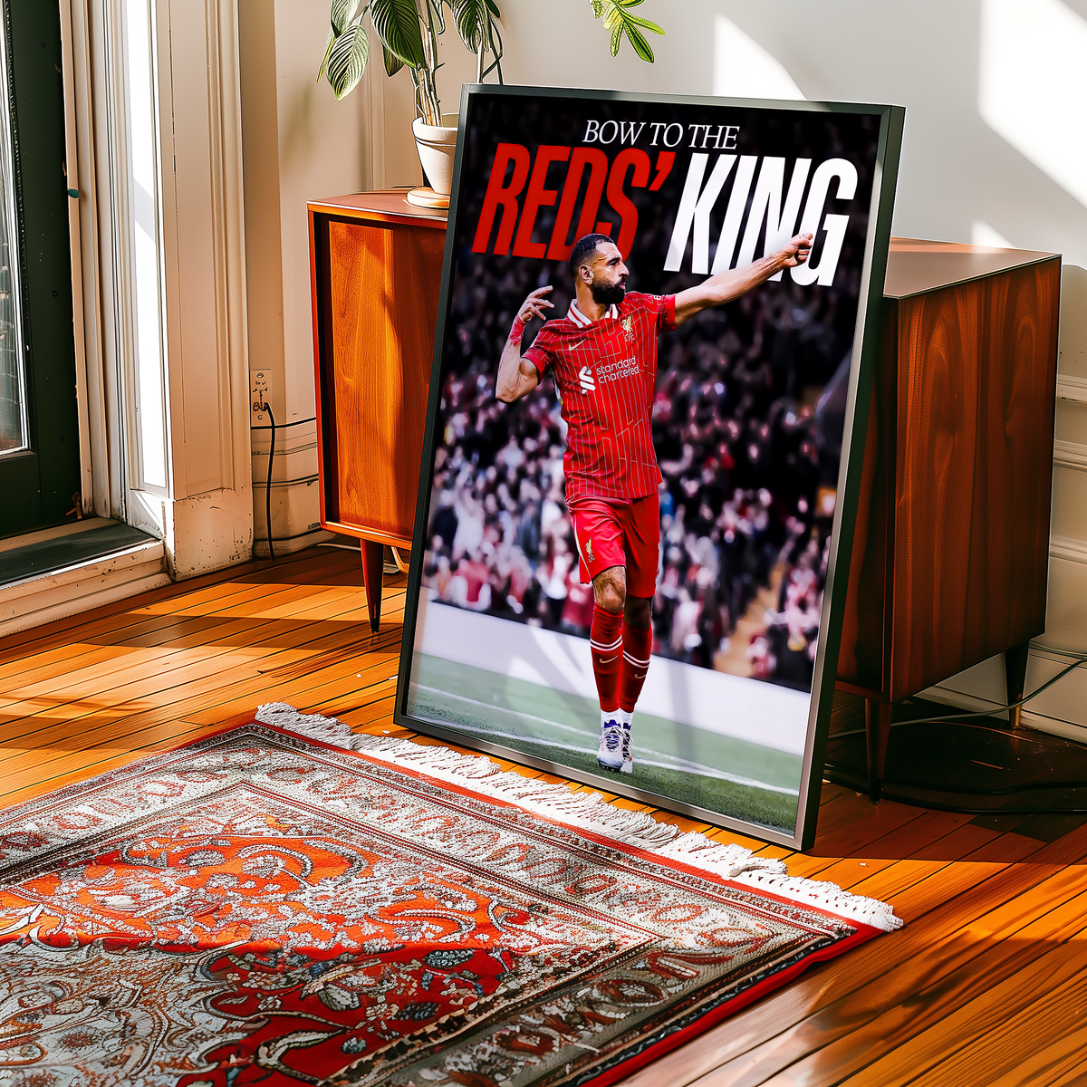 Mo Salah 'Reds King' Poster