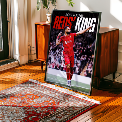 Mo Salah 'Reds King' Poster