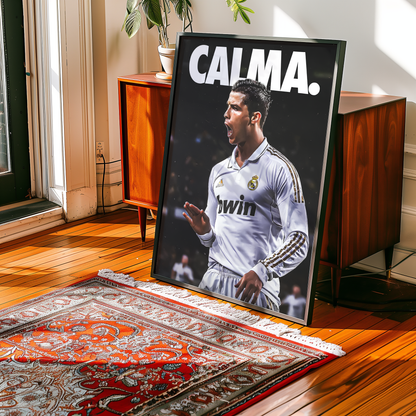 Cristiano Ronaldo 'CALMA' Poster