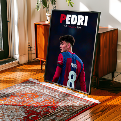 Poster „Der Auserwählte“ von Lionel Messi