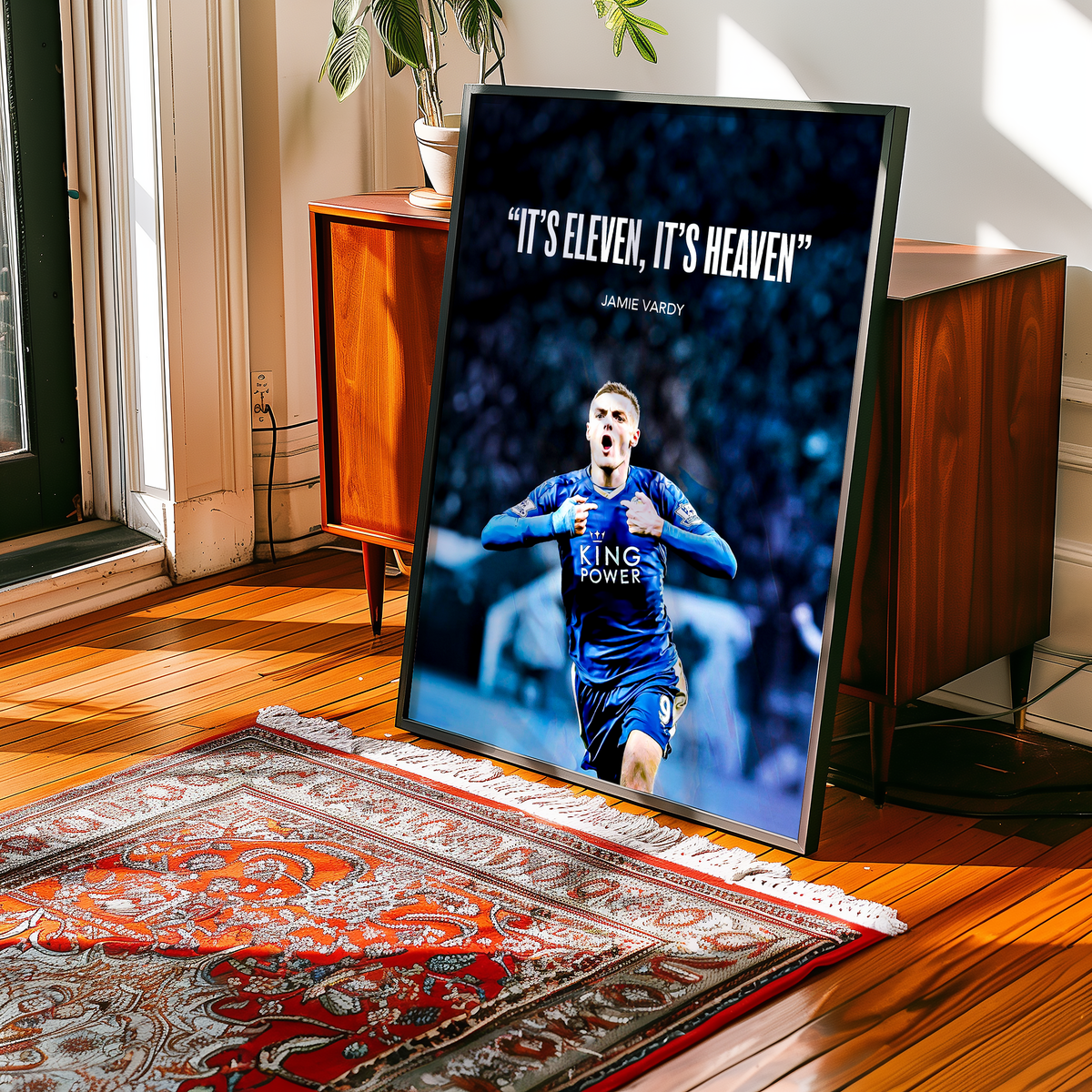 Jamie Vardy 'Eleven Heaven' Poster