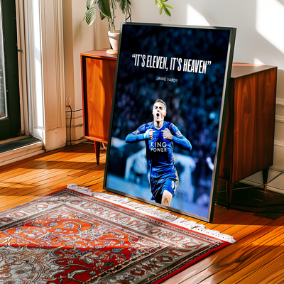 Jamie Vardy „Eleven Heaven“ Poster