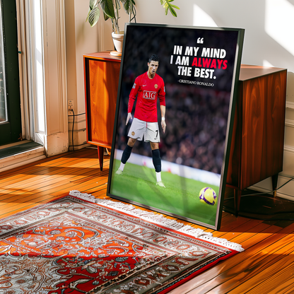 Cristiano Ronaldo 'Always The Best' Poster