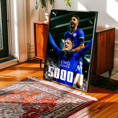 Leicester City '5000/1' Poster