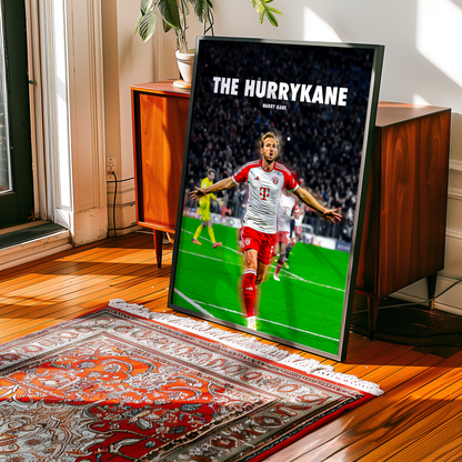 Harry Kane 'The Hurrykane' Poster