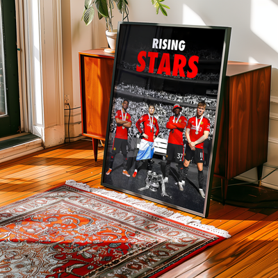 Manchester United 'Rising Stars' Poster