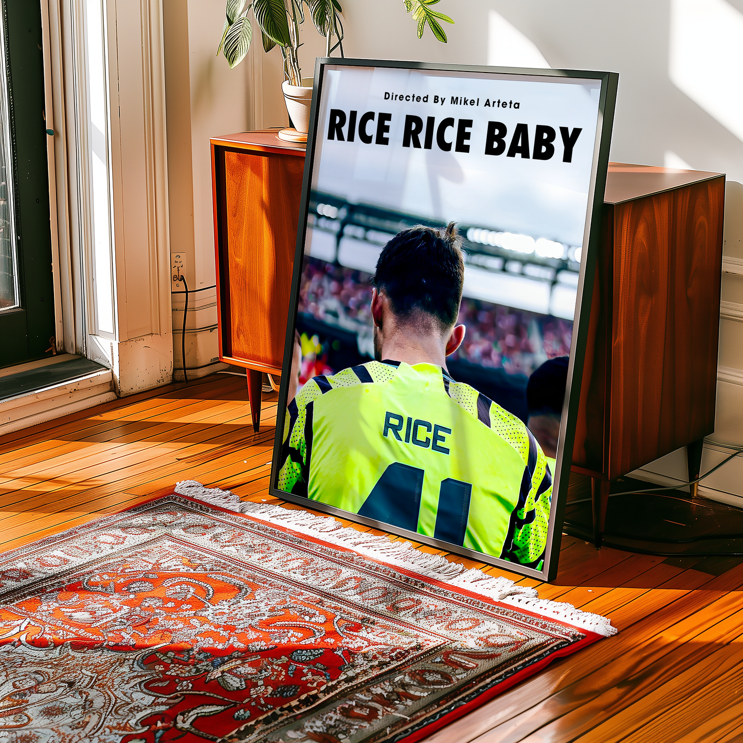 Declan Rice 'Rice Rice Baby' Poster