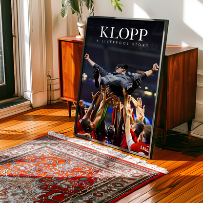 Klopp 'A Liverpool Story' Poster