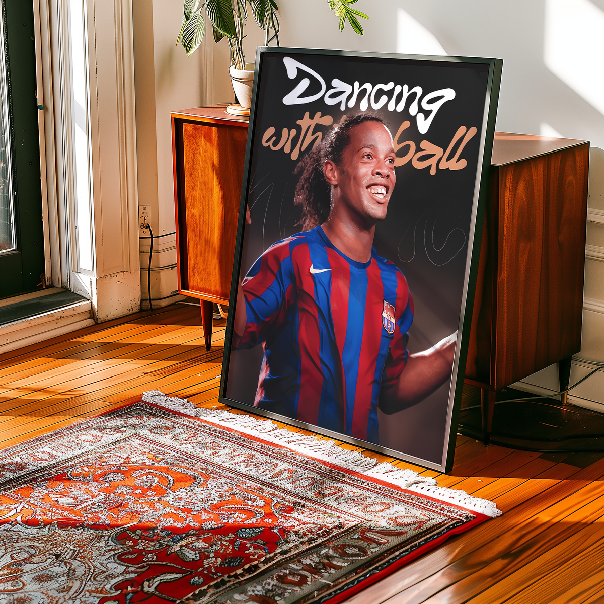 Ronaldinho 'Dancing With The Ball' Poster